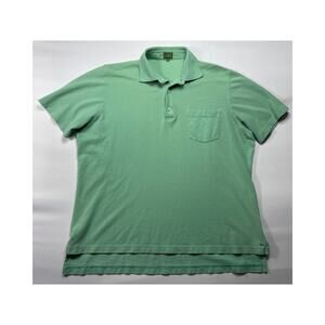 Sid Mashburn Men's Short Sleeve Mint Green Polo Shirt - Size XL